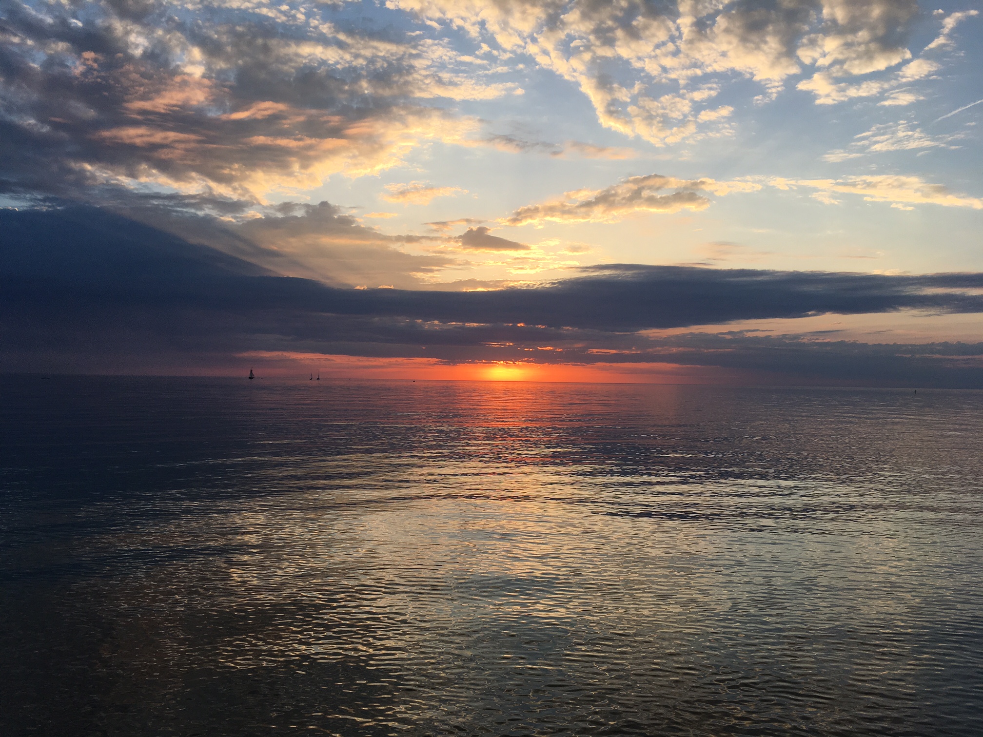 Lake Michigan sunset